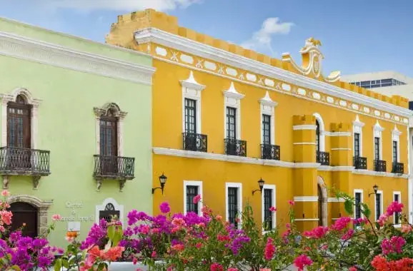 historic center in campeche