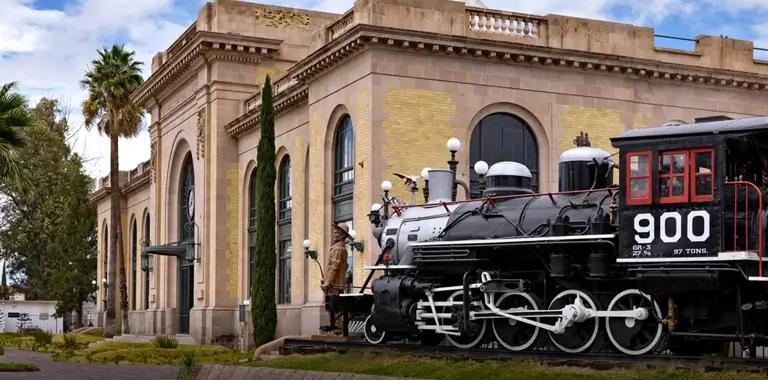 old railway station in durango