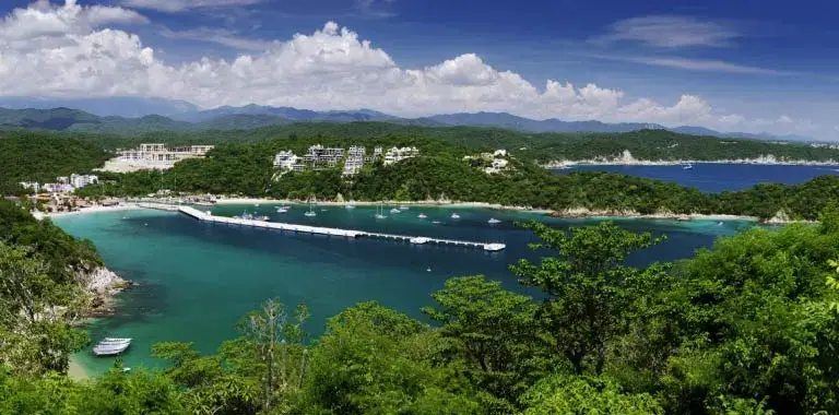 mirante de punta santa cruz em huatulco