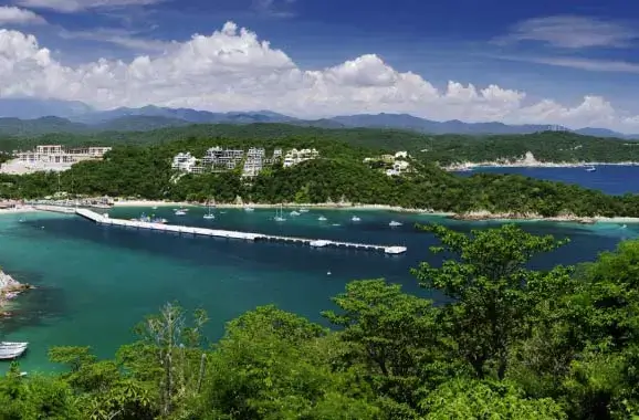 mirante de punta santa cruz em huatulco