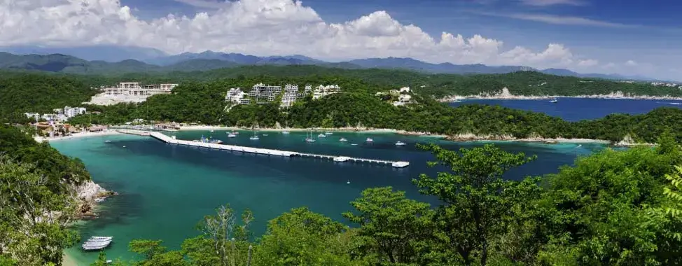 mirante de punta santa cruz em huatulco