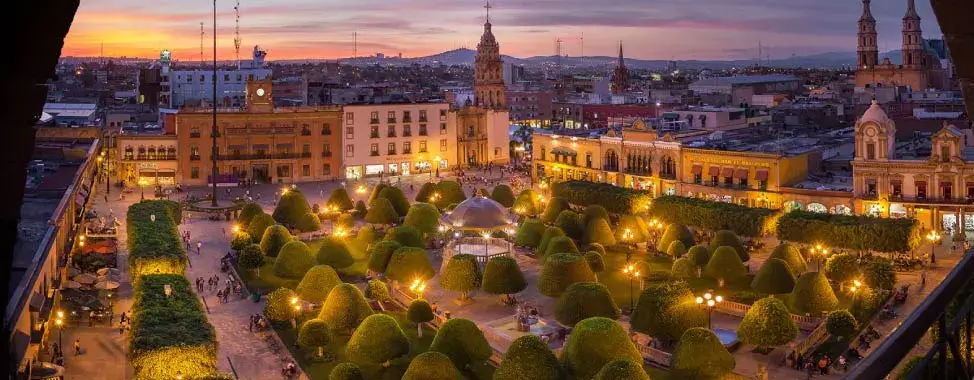 parque de los mártires en león
