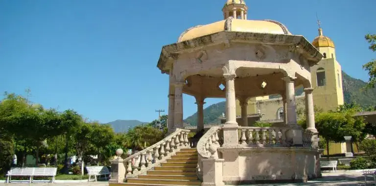 main garden in minatitlan