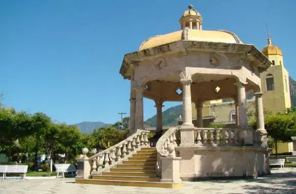 main garden in minatitlan