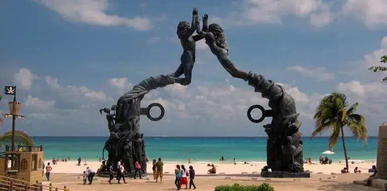 the mayan portal in playa del carmen