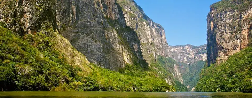 sumidero canyon in tuxtla gutierrez